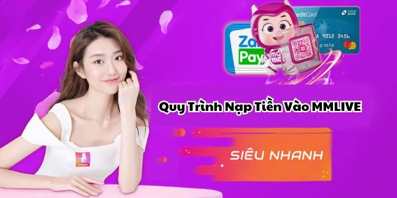 Quy Trình Nạp Tiền Vào MMLIVE